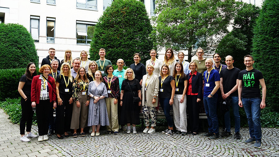 Teilnehmende der DJI Season School 2023 Teilnehmende der DJI Season School 2023