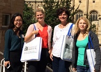 V.l.n.r.: Xuan Li, Dr. Claudia Zerle-Elsäßer, Dr. Birgit Jentsch, Magdalena Gerum; Foto: privat