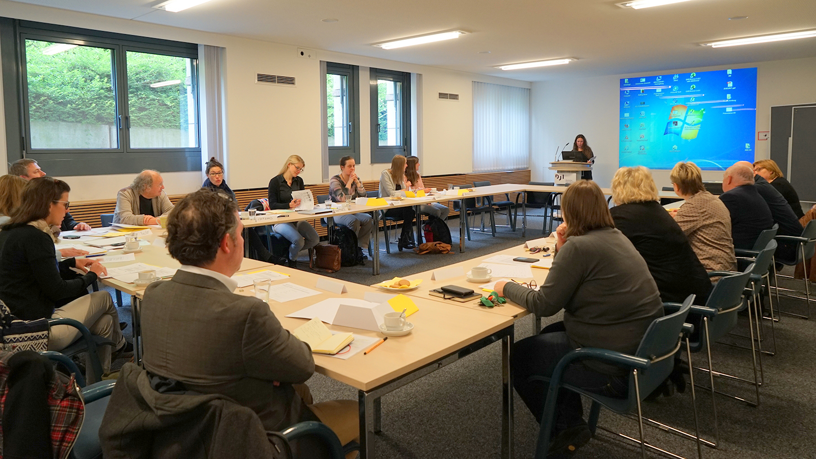 DJI-Workshop zum Thema "Neu Zugewanderte – eine Herausforderung für die Forschung"; Foto: Nadine Roithmaier/DJI