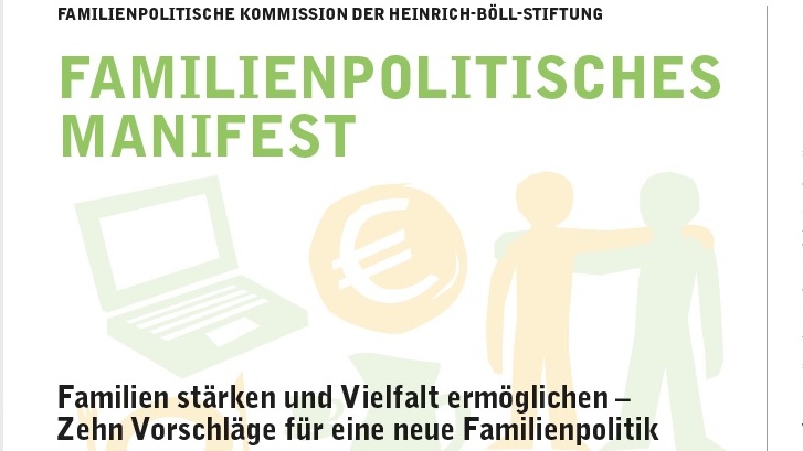 Familienpolitisches Manifest der Heinrich-Böll-Stiftung in Berlin vorgestellt